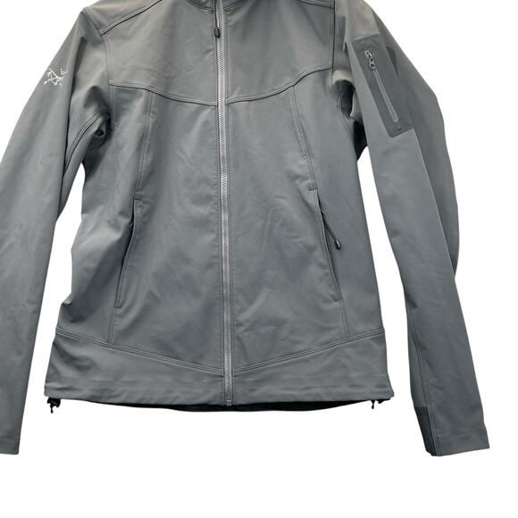 Arcteryx Fleece Jacket Womens Medium GrayFull Zip Outdoors Hiking Fleece - Picture 2 of 16